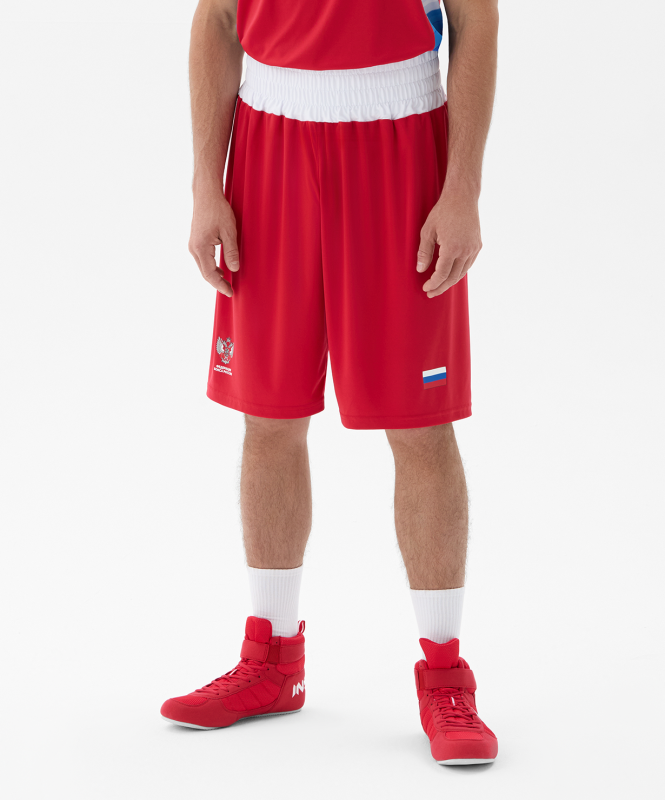 Шорты боксерские INSANE RBF, красный, размер M (46-48) ЦБ-00007652