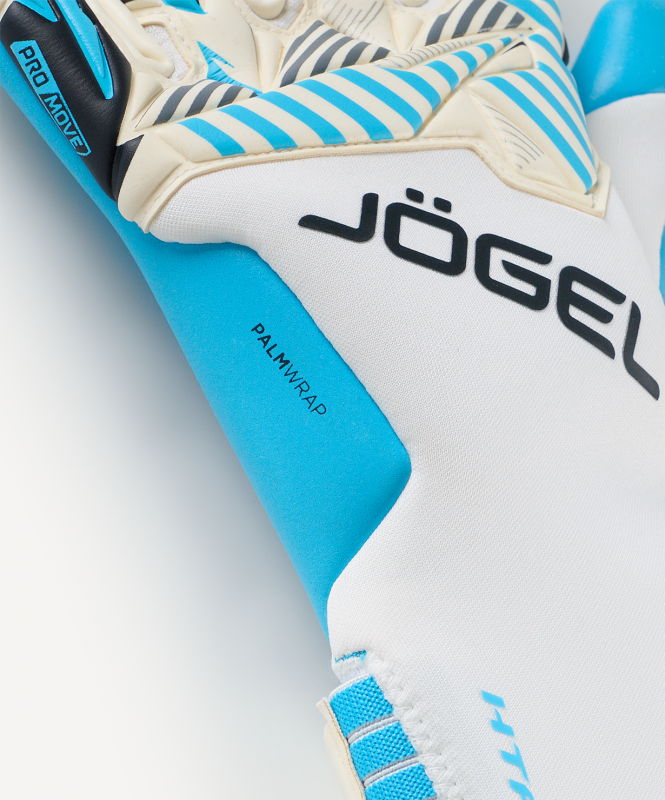 Перчатки вратарские JOGEL Magnum UL4 Aqua Negative, белый, размер 9,5 ЦБ-00008449