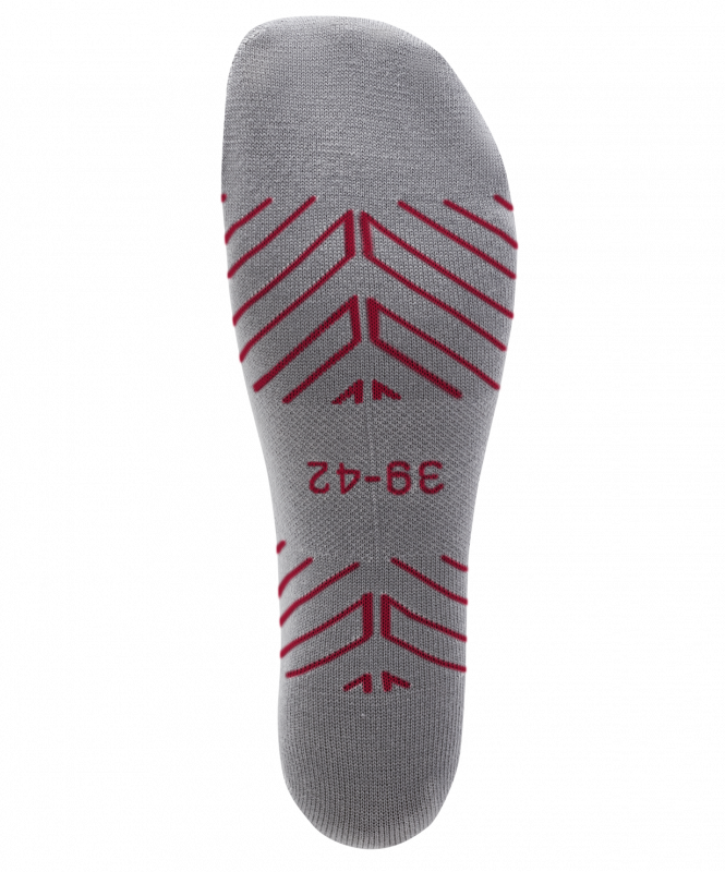 Гетры футбольные CAMP ADVANCED SOCKS, гранатовый/белый, размер 32-34, Jögel УТ-00021516