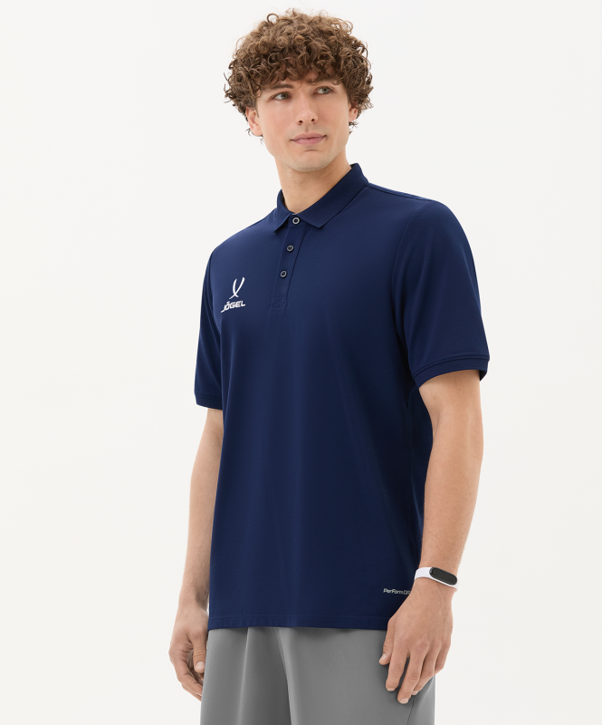 Поло JÖGEL PREMIER PerFormDRY CVC Polo, темно-синий, размер XXL ЦБ-00004933