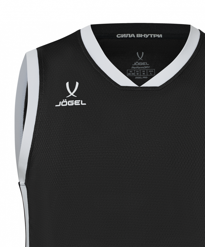 Майка баскетбольная JÖGEL DIVISION PerFormDRY Jersey 99, черный, размер LT ЦБ-00006822