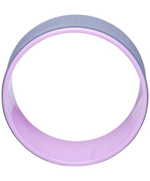 Колесо для йоги YW-101, 32 см, серо-розовый, Starfit