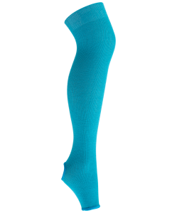 Гетры гимнастические разогревочные Stella Aquamarine, шерсть, 50 см, Chanté