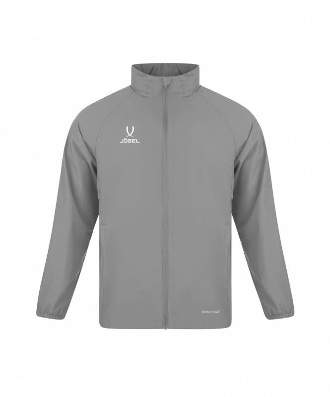 Куртка ветрозащитная JÖGEL PREMIER PerFormPROOF FZ Rain Jacket, серый, размер M ЦБ-00004947
