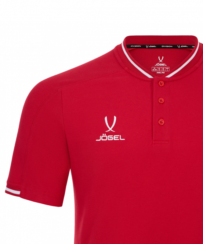 Поло DIVISION PerFormDRY Polo, красный, размер XL, Jögel ЦБ-00004271