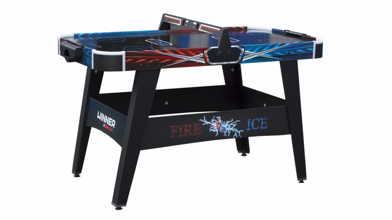 Игровой стол - аэрохоккей "Fire & Ice" 4 футов