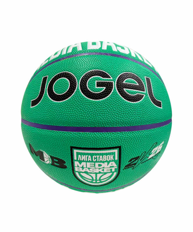 Мяч баскетбольный JOGEL Media Basket 2026 №7, размер 7 ЦБ-00009144