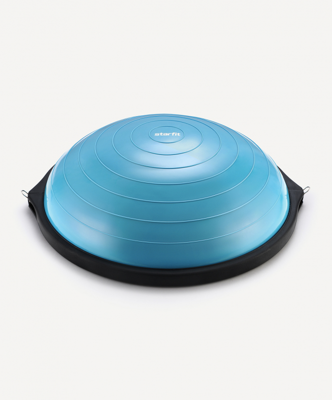 Полусфера STARFIT "BOSU" GB-502 с эспандерами, с насосом, синий ЦБ-00002517
