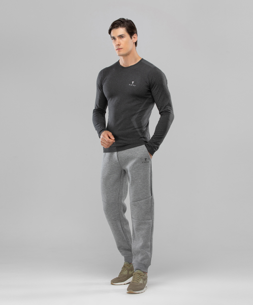 Мужские брюки Indicated FA-MP-0102-GRY, серый, FIFTY