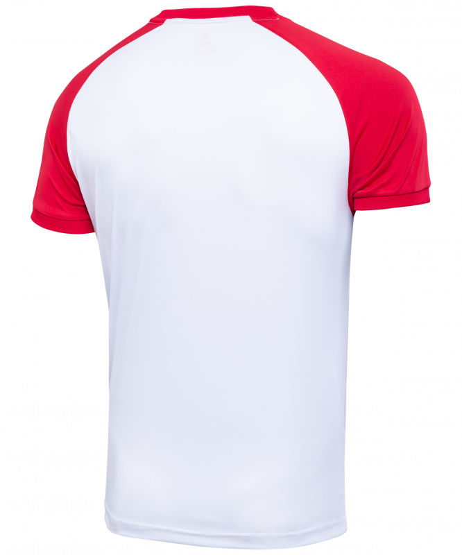 Футболка игровая CAMP Reglan Jersey, белый/красный, детский, размер XS, Jögel УТ-00016196