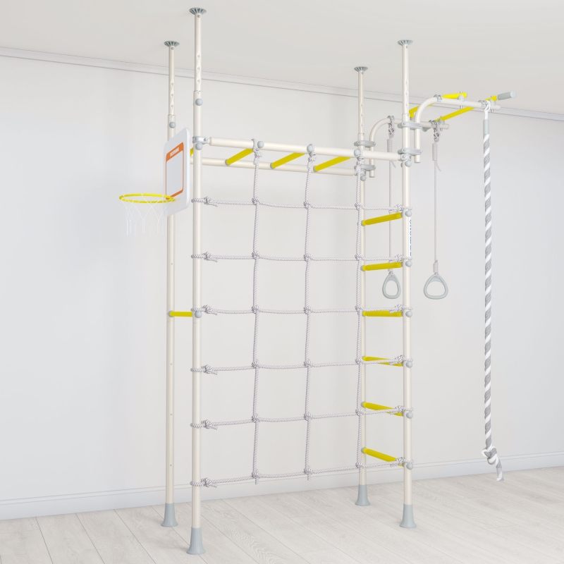 Шведская стенка ROMANA R4 (белый прованс)