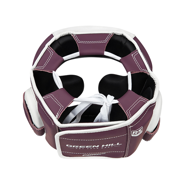 Боксерский шлем Force Full Face KK Фиолетово-белый Green Hill CNHGKF-550 S