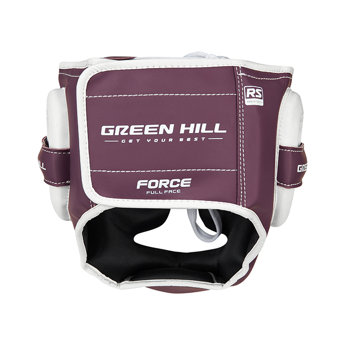 Боксерский шлем Force Full Face KK Фиолетово-белый Green Hill CNHGKF-550 S
