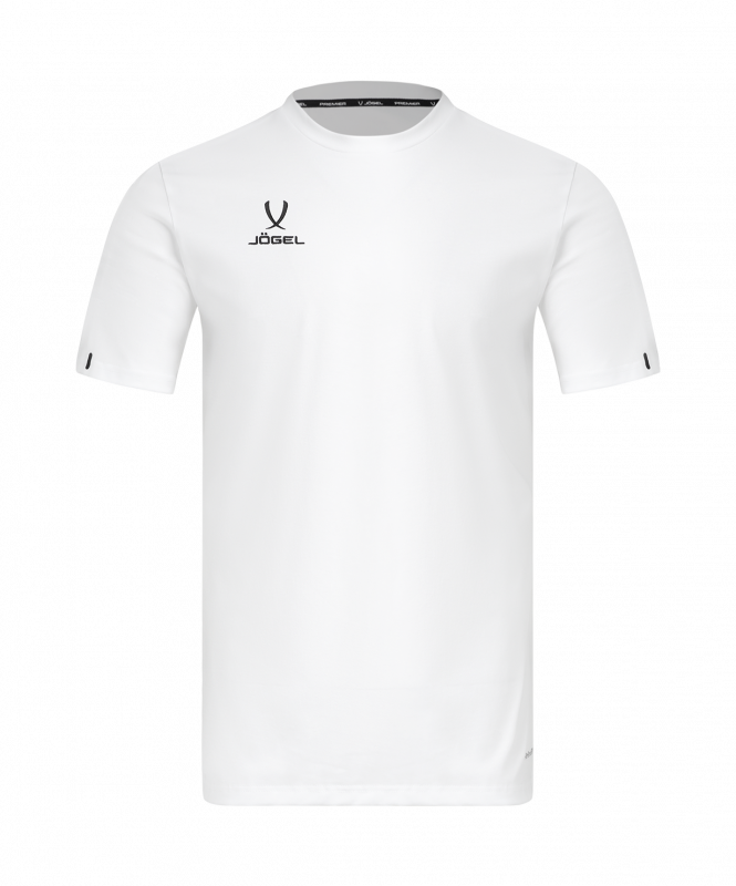 Футболка тренировочная JÖGEL PREMIER PerFormDRY TRN CVC Tee, белый, размер XXL ЦБ-00005376