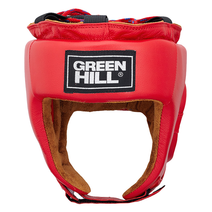 Шлем для самбо FIVE STAR FIAS Approved красный Green Hill HGF-4013fs S