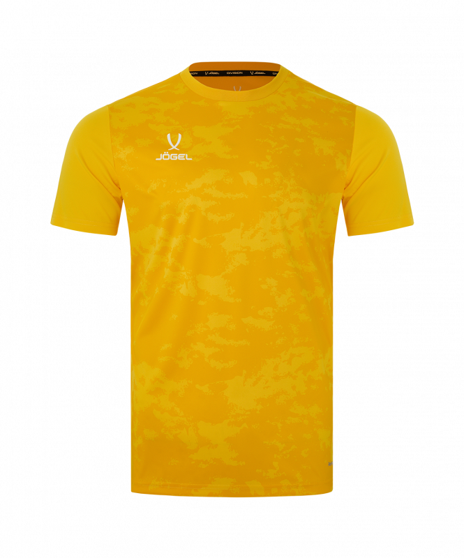 Футболка вратарская DIVISION PerFormDRY SPLASH GK Jersey, желтый, размер L, Jögel ЦБ-00004628