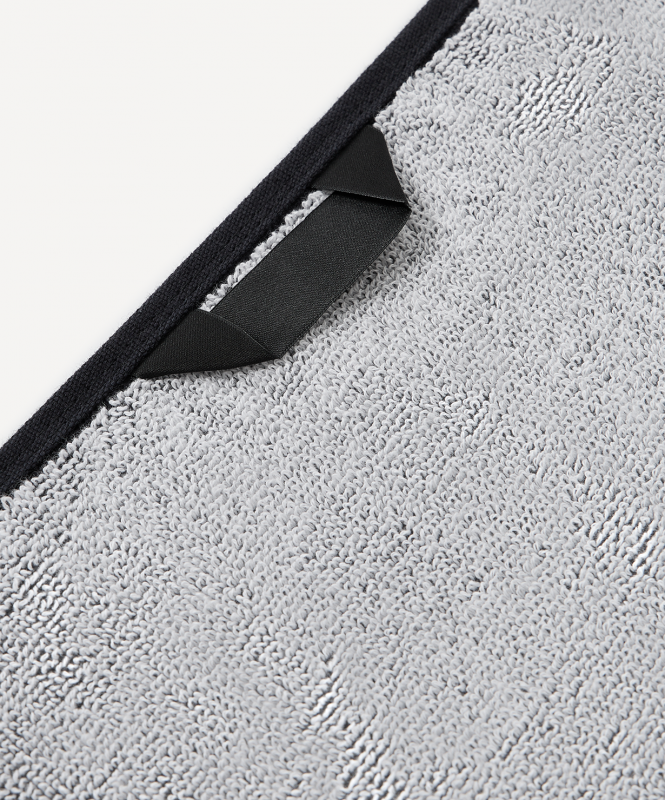 Полотенце спортивное JOGEL ESSENTIAL 2 Towel, 70х140, черный/белый, размер Б/Р ЦБ-00008856