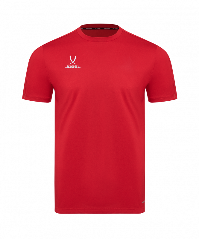 Футболка тренировочная JÖGEL PREMIER PerFormDRY TRN CVC Tee, красный, размер XL ЦБ-00005384