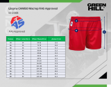 Шорты САМБО Мастер FIAS Approved красные Green Hill SS-2008FIAS 58