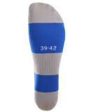 Гетры футбольные CAMP BASIC SOCKS, синий/серый/белый, размер 32-34, JÖGEL УТ-00021438