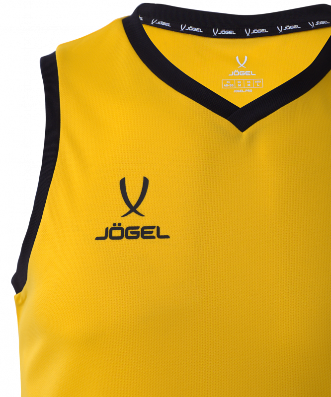 Майка баскетбольная Camp Basic, желтый, размер XXXL, Jögel УТ-00020128