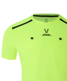 Футболка судейская DIVISION PerFormDRY Referee Tee, желтый неон, размер L, JÖGEL ЦБ-00004992