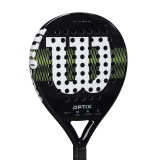 Ракетка для падела WILSON Optix V1 Black, WR181611U2, для начин-х, стекловолокно, черный