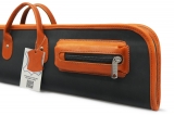 Чехол на 3-х составной кий Милан (коричнево-оранжевый)