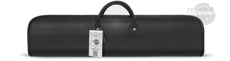 Чехол на 3-х составной кий Милан (коричнево-оранжевый)