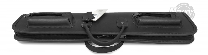 Чехол на 3-х составной кий Милан (коричнево-оранжевый)