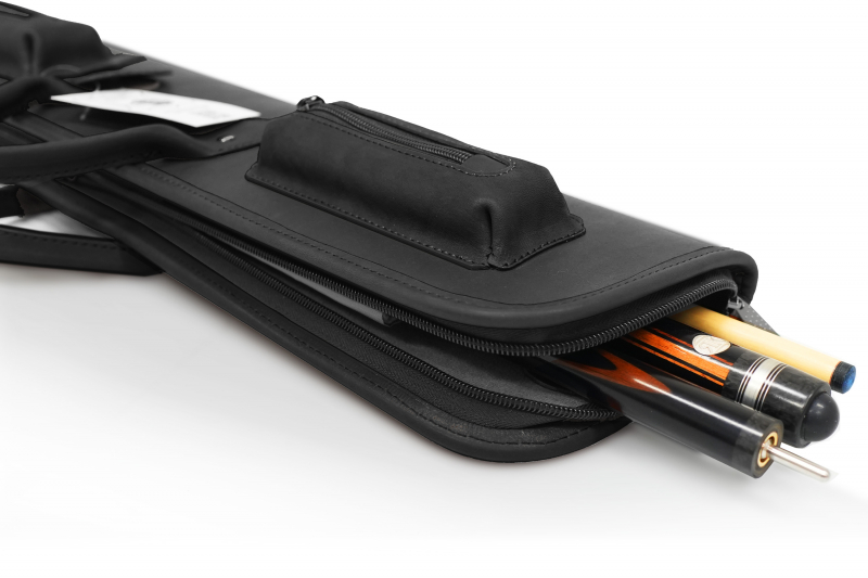 Чехол на 3-х составной кий Милан (коричнево-оранжевый)