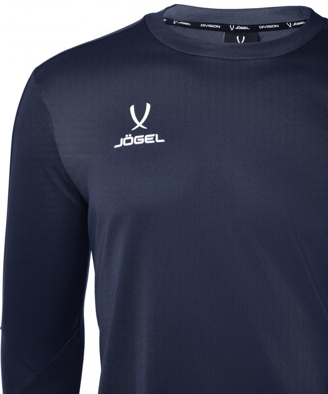 Джемпер тренировочный DIVISION PerFormDRY Pro Training Top, темно-синий, детский, размер YM, Jögel УТ-00020938