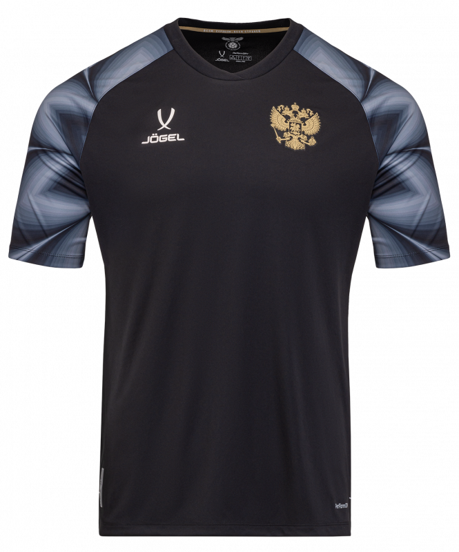 Футболка вратарская JÖGEL NATIONAL PerFormDRY GK Jersey, черный, размер XS ЦБ-00003186