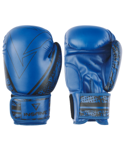 Перчатки боксерские ODIN, ПУ, синий, 8 oz, Ice Blade