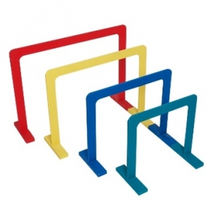 Дуги для подлезания разноцветные "Матрешка" (фанера), набор 4 шт