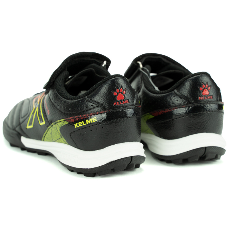 Обувь футб. (многошиповки). дет. KELME (TF), 68833134-000-34, размер 34 (российский размер 33), ПУ, резина, черный