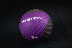 Резиновый медбол 8 кг YOUSTEEL