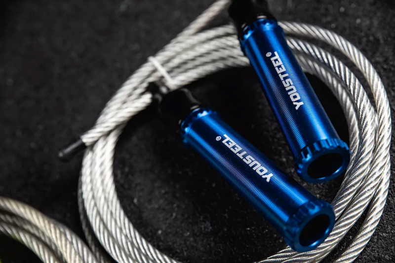 Скакалка HEAVY JUMP ROPE, синяя YOUSTEEL