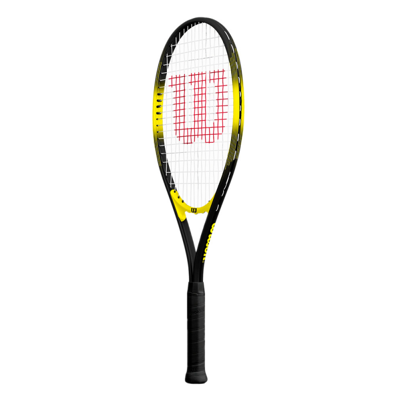 Ракетка б/т Wilson Energy XL Gr3, WR148210U3, для любит, алюминий, со струнами, черно-желтая
