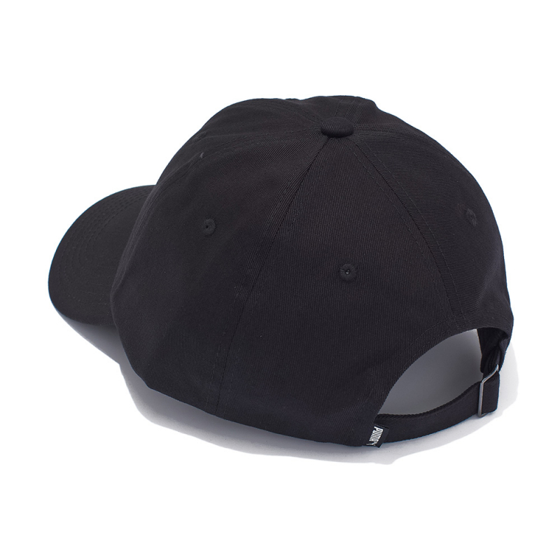 Бейсболка спорт. PUMA ESS Script Logo Dad Cap, 02703901, 100% хлопок, черный