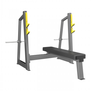 Скамья-стойка для жима штанги лежа (Olympic Bench) DHZ FITNESS A-3043
