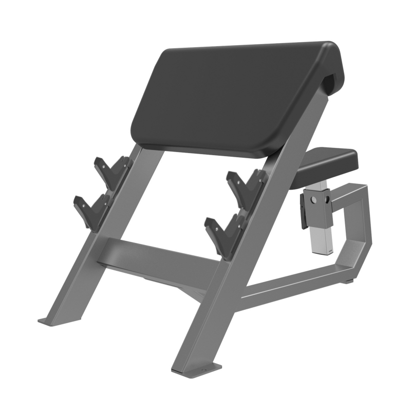 Скамья для бицепса с сиденьем. Скамья Скотта (Seated Preacher Curl) DHZ FITNESS A-3044