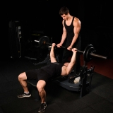 Скамья-стойка домкратная для жима лежа со страховочными упорами Olimpic Bench DHZ FITNESS A-3146