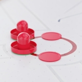 Игровой стол - аэрохоккей DFC 122 x 61 см (48)