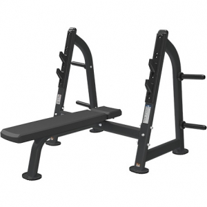 Скамья для жима горизонтальная профессиональная BRONZE GYM BR-1012