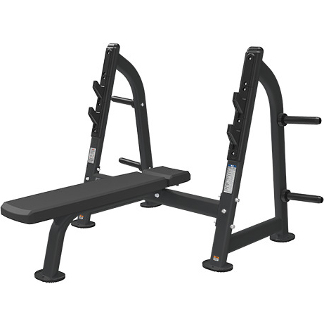 Скамья для жима горизонтальная профессиональная BRONZE GYM BR-1012