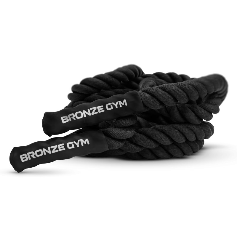 Канат тренировочный BRONZE GYM 4.1см.х 9м, 12 кг