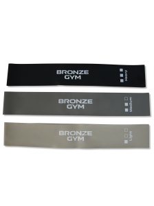 Комплект мини-лент BRONZE GYM, 3 шт