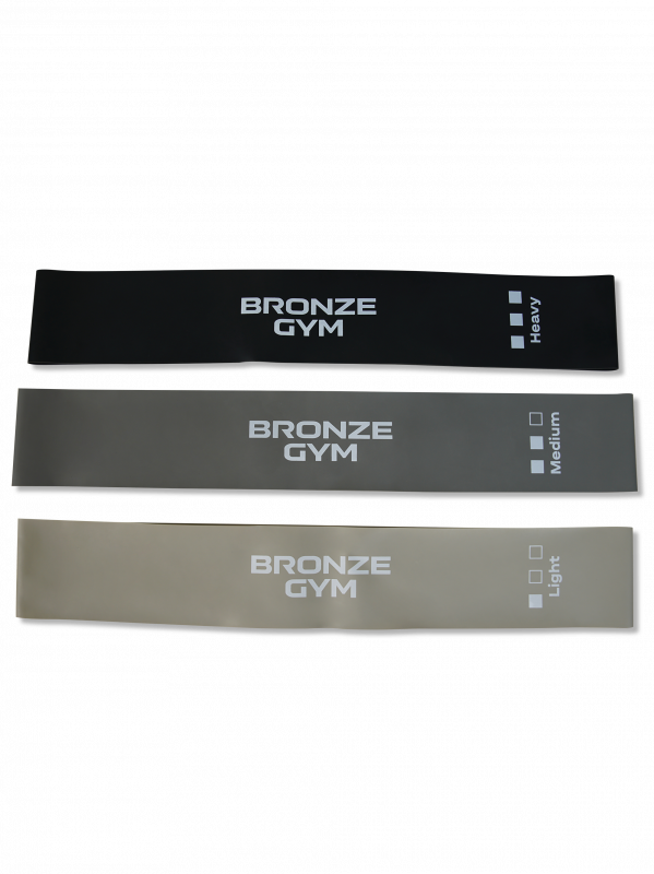 Комплект мини-лент BRONZE GYM, 3 шт