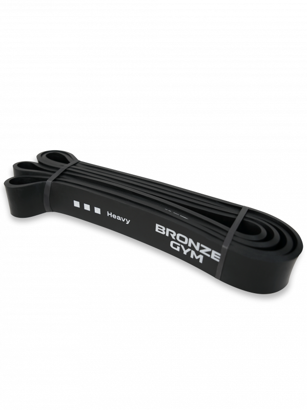 Лента силовая BRONZE GYM, сильное сопр